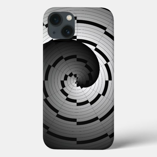 Coques Case-Mate iPhone Double Yin Yang Spiral par Kenneth Yoncich (Verso)