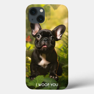 Case-Mate iPhone Case 🐶💗Douce chiot Frenchie dans une jungle