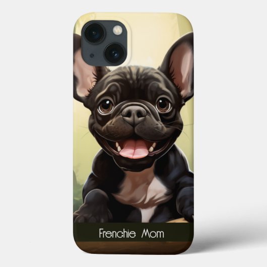 Coques Case-Mate iPhone 😍Douce Frenchie chiot dans une forêt (Verso)