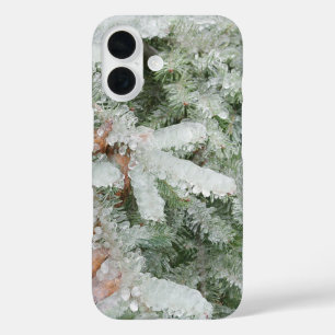 Coques iPhone 16 Douglas Fir recouvert de glace