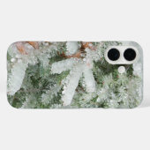 Coques Case-Mate iPhone Douglas Fir recouvert de glace (Verso (horizontal))