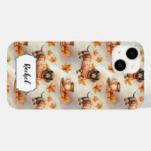 Coques Case-Mate iPhone Doux Dachshund en pullover Amoureux des chiens per (Verso (horizontal))