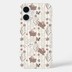Coques iPhone 16 Doux Prince Lapin aux Botaniques