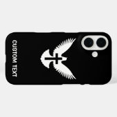 Coques Case-Mate iPhone Dove avec croix (Verso (horizontal))