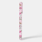 Coques Case-Mate iPhone Doxie + Peonies Floral Dachshund (Verso / Droite)