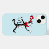 Coques Case-Mate iPhone Dr Seuss | Chat dans la marche des chats Casquette (Verso (horizontal))