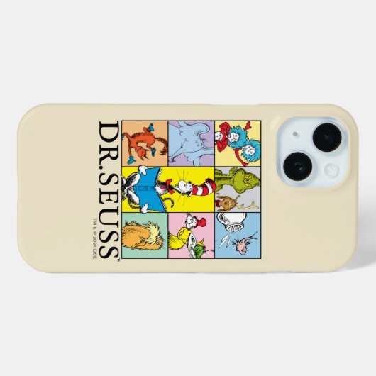 Coques Case-Mate iPhone Dr Seuss | Graphique Histoires (Verso (horizontal))