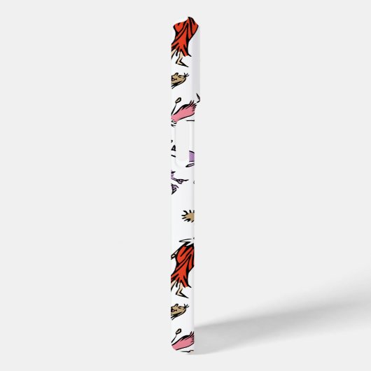Coques Case-Mate iPhone Dr. Seuss Whoville Characters Festive Pattern (Verso / Droite)