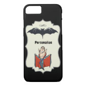 Coques Case-Mate iPhone Dracula Flying Black Bat Personnaliser (Dos)