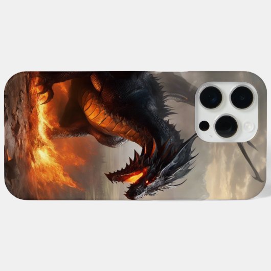 Coques Case-Mate iPhone Dragon (Verso (horizontal))