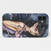 Coques Case-Mate iPhone Dragon Améthyste Fée Violette Art Fantastique (Dos (Horizontal))