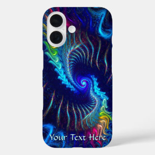 Coques iPhone 16 Dragon arc-en-ciel