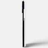 Coques Case-Mate iPhone Dragon asiatique violet monogramme (Verso / Gauche)