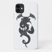 Coques Case-Mate iPhone Dragon assis sur Yin Yang (Dos)