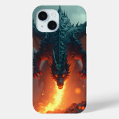 Coques Case-Mate iPhone Dragon avec feu (Verso)