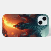 Coques Case-Mate iPhone Dragon avec feu (Verso (horizontal))