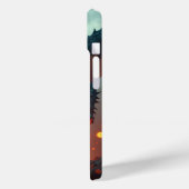 Coques Case-Mate iPhone Dragon avec feu (Verso / Gauche)