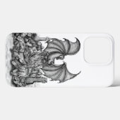 Coques Case-Mate iPhone Dragon avec Zombie (Verso (horizontal))