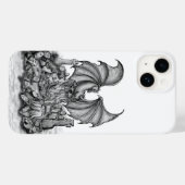 Coques Case-Mate iPhone Dragon avec Zombie (Verso (horizontal))