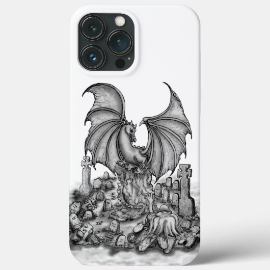Coques Case-Mate iPhone Dragon avec Zombie (Verso)