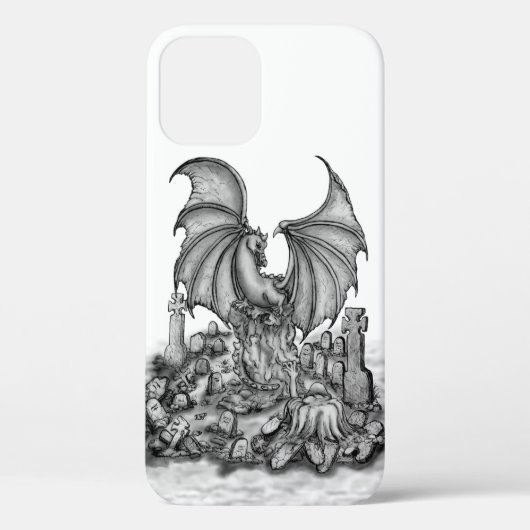 Coques Case-Mate iPhone Dragon avec Zombie (Verso)