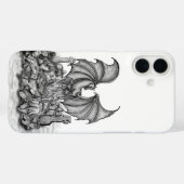 Coques Case-Mate iPhone Dragon avec Zombie (Verso (horizontal))