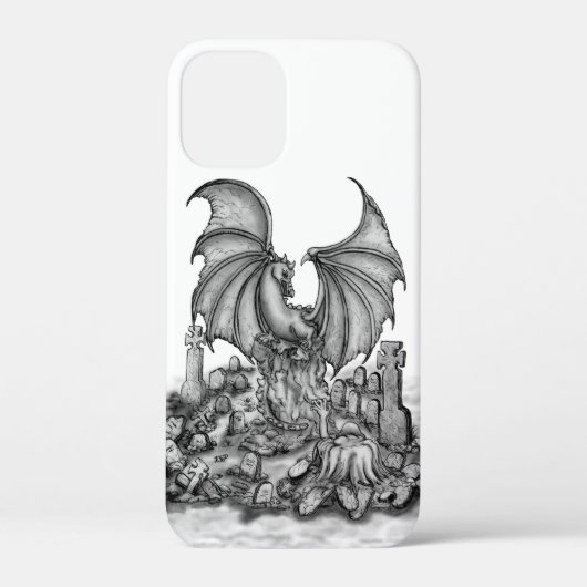 Coques Case-Mate iPhone Dragon avec Zombie (Verso)