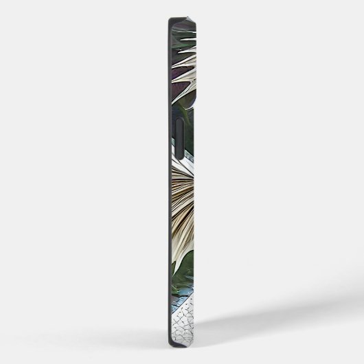 Coques Case-Mate iPhone Dragon blanc (Verso / Droite)