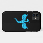 Coques Case-Mate iPhone Dragon bleu (Dos (Horizontal))