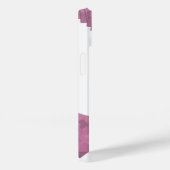 Coques Case-Mate iPhone Dragon cardiaque mauve sur blanc (Verso / Droite)