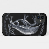 Coques Case-Mate iPhone Dragon Celtique Argent (Dos (Horizontal))