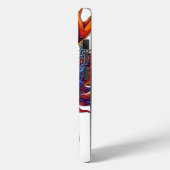 Coques Case-Mate iPhone Dragon chinois coloré (Verso / Gauche)