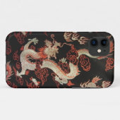 Coques Case-Mate iPhone Dragon chinois d'argent (Dos (Horizontal))