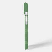 Coques Case-Mate iPhone Dragon Chinois Rouge sur Fond Vert (Verso / Gauche)