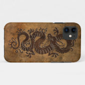 Coques Case-Mate iPhone Dragon chinois rugueux (Dos (Horizontal))