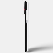 Coques Case-Mate iPhone Dragon d'Asie Rouge monogramme (Verso / Gauche)