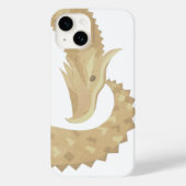 Coques Case-Mate iPhone Dragon de coeur de grès sur blanc (Verso)