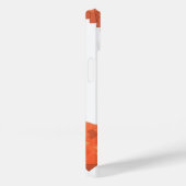 Coques Case-Mate iPhone Dragon de coeur orange sur blanc (Verso / Droite)