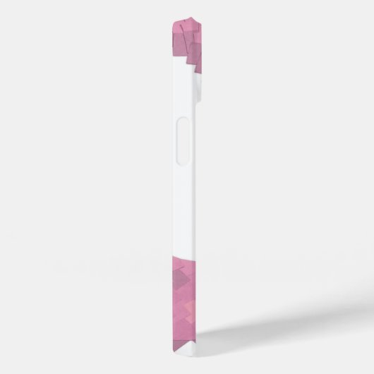 Coques Case-Mate iPhone Dragon de coeur rose sur blanc (Verso / Droite)