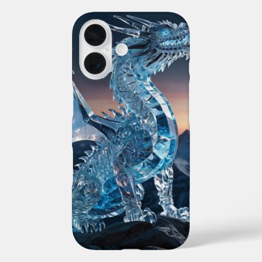 Coques Case-Mate iPhone Dragon de Crystal (Verso)