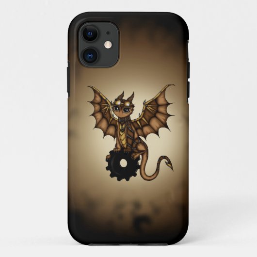 Coques Case-Mate iPhone Dragon de Steampunk (Dos)