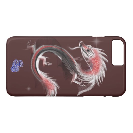 Coques Case-Mate iPhone Dragon de vent (Dos (Horizontal))