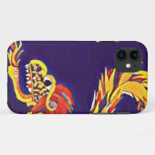 Coques Case-Mate iPhone Dragon de Violette Bleue (Dos (Horizontal))