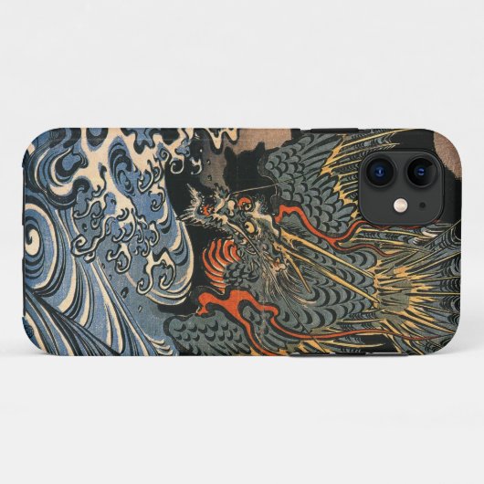 Coques Case-Mate iPhone Dragon en mer (Dos (Horizontal))