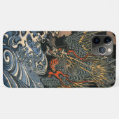 Coques Case-Mate iPhone Dragon en mer Art japonais (Dos (Horizontal))