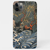 Coques Case-Mate iPhone Dragon en mer Art japonais (Dos)
