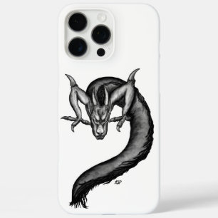 Coques iPhone 16 Pro Max Dragon en style tatouage