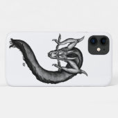 Coques Case-Mate iPhone Dragon en style tatouage (Dos (Horizontal))