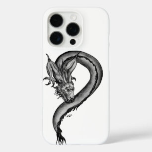 Coques iPhone 16 Pro Dragon en style tatouage