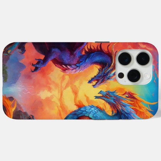 Coques Case-Mate iPhone Dragon Fansion (Verso (horizontal))